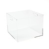 RUSSELL+HAZEL Acrylic File Box, Acrylic File Folder Organizer, Letter Size