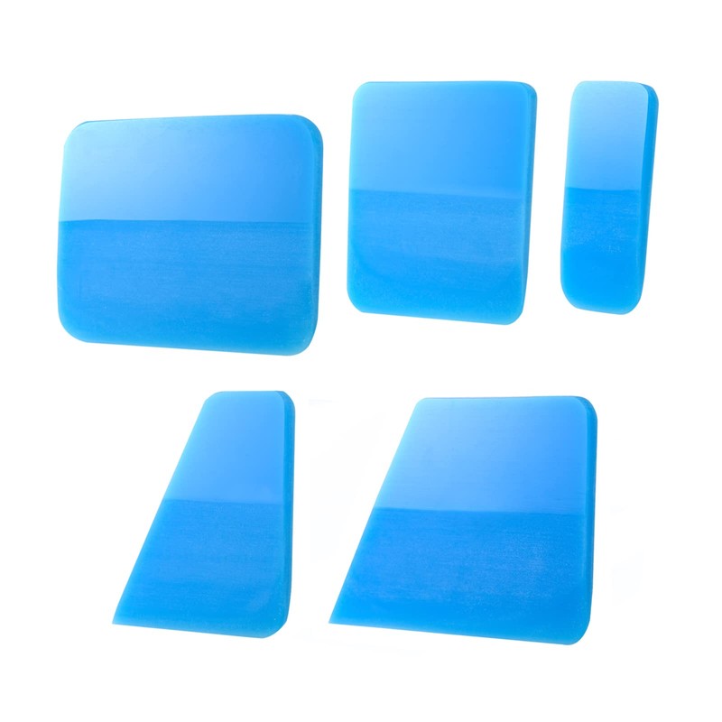 NEWISHTOOL Soft PPF 5in1 Blue Set - Anti-Scratch Rubber Squeegee
