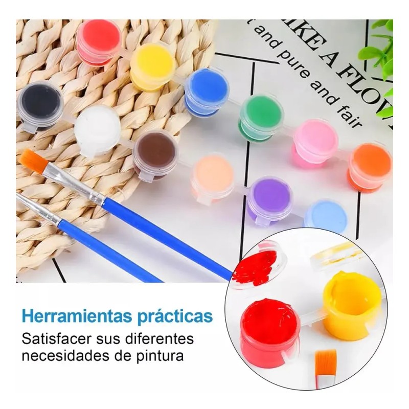 50 Tiras Vacías Para Pintura,tarros De Pintura, Recipientes
