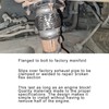 Flange Flex Coupling Exhaust Repair Pipe Compatible with Sebring Voyager
