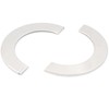Wall Split Flange, Stainless Steel Round Escutcheon Plate for 4"/101mm