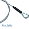 Zip Line Sling Cable, Wire Rope, 8/11/14 Foot, 3/16In (11