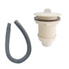 Qrity 1 x Siphon for the Kitchen Sink, Flexible Drain