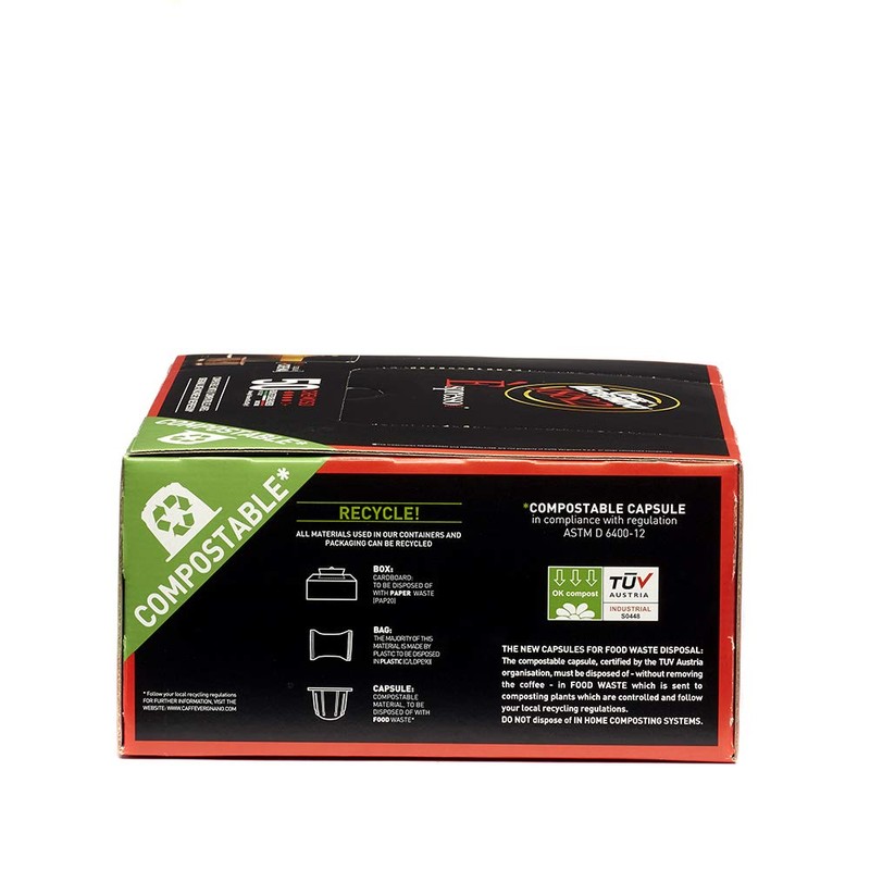 Caffe Vergnano Cremoso Capsules Compatible with Original Line Machines by