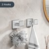 Stainless Steel Bathroom Accessories Set, 5 Piece - 23.6 Inch