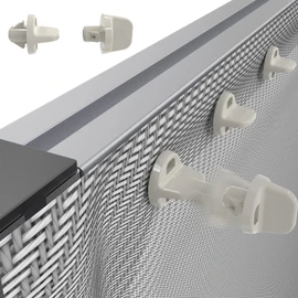 Tufting Knobs (100pcs), Easy Hand-Tightened, for Securing Tufting Cloth on Metal Tufting Frame[NODOCA]