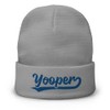 Vintage Michigan Yooper Script Retro U.P. Winter Beanie Hat Cap
