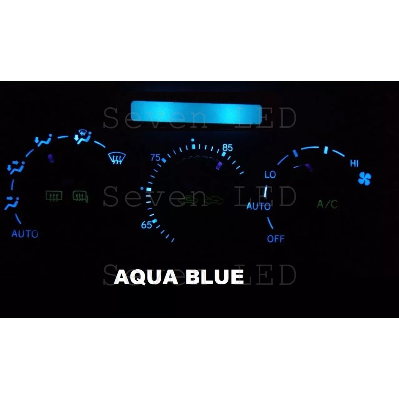 SevenLED Replacement Climate Control and Clock Led bulbs for Lexus