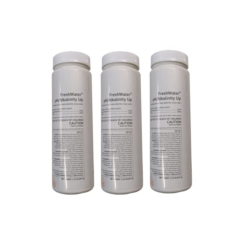 Hot Spring 76757 Freshwater PH Alkalinity Up PH Balancer 3PK