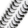 3D False Eyelashes, Natural Eyelashes, Pure Handmade Natural Look, Fluffy