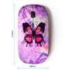 KOOLmouse [ Optical 2.4G Wireless Mouse [ Purple Pen Art