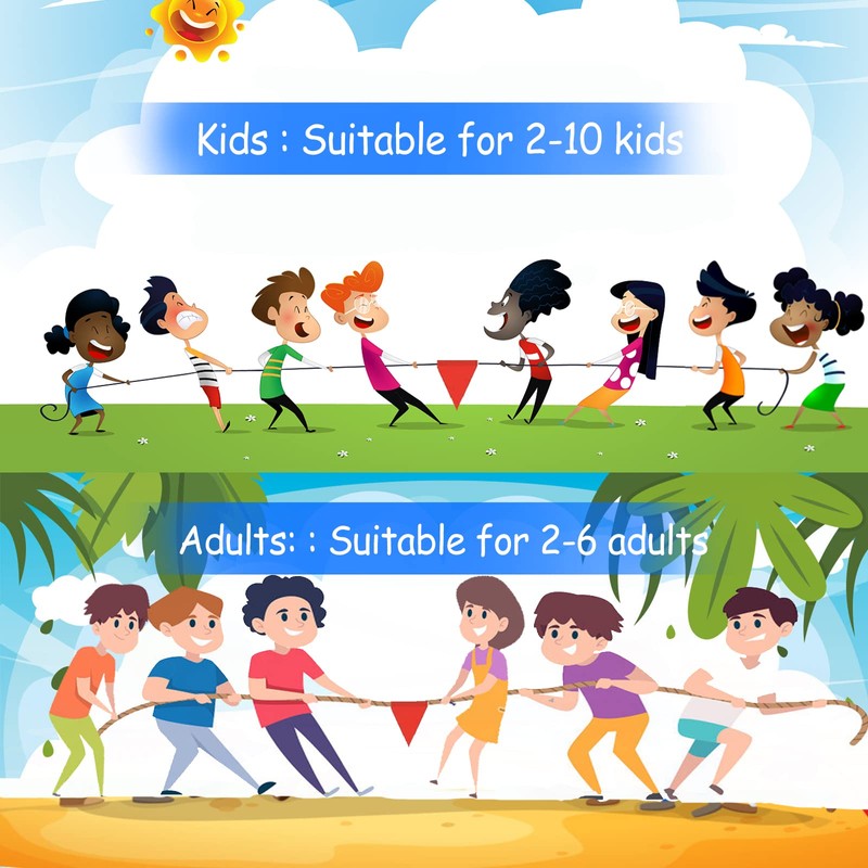 WYRJXYB Field Day Tug of War Rope