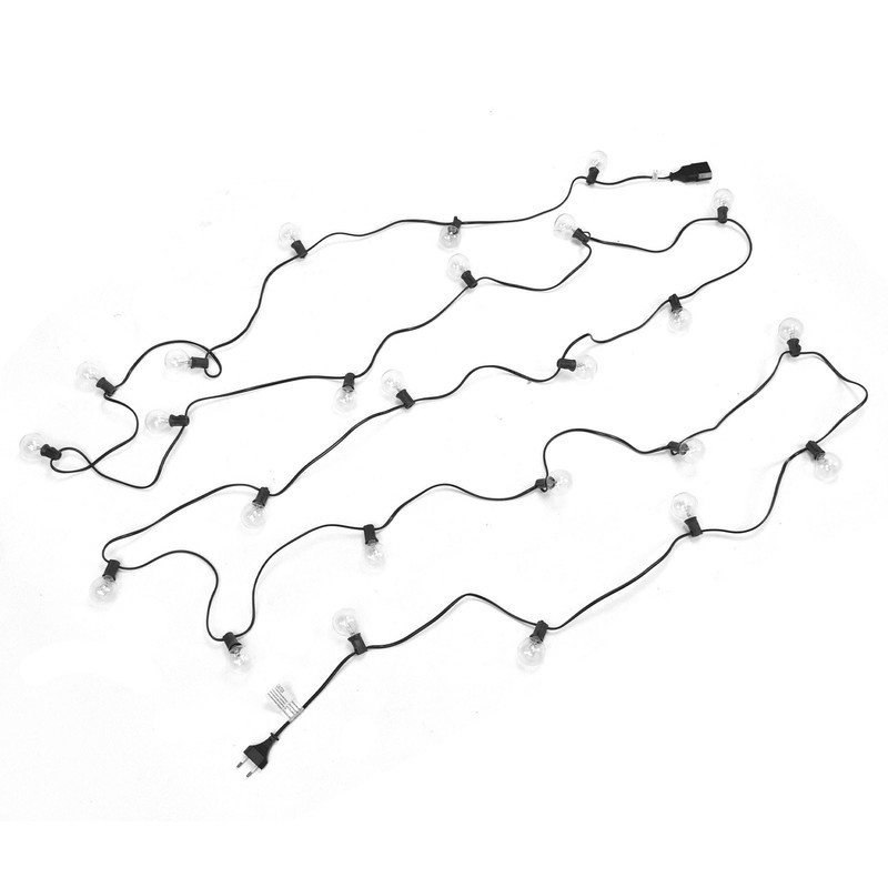 7.65m G40 Bulb String Light 25LED Waterproof Decorative String Lamp