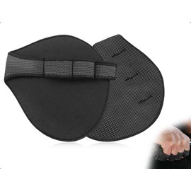AOYEGIC Grip Pads, Grip Pads for Bodybuilding, Non-Slip Gym Gloves, Fitness Gloves for Men and Women for Pull-Ups, Deadlifts, Bench Press