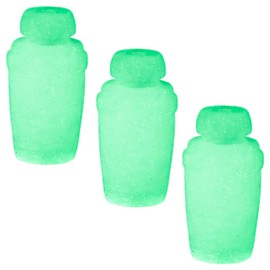Set of 3 Glow in The Dark Urns for Wrestling Action Figures