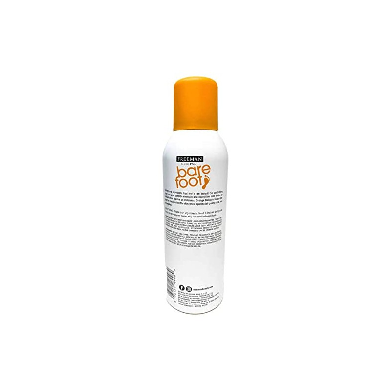 Freeman Bare Foot Powder Deodorizing Spray 4.5 Ounce (133ml)
