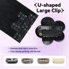 WindTouch Clip in hair Extensions for Women Real Human Hair,