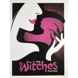 The Witches - 2015 Michael DePippo poster Roald Dahl VARIANT The Reprise