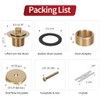PRIMSOPH Lift Turn Tub Drain Trim Kit with One Hole