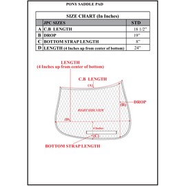 TuffRider Basic Pony Saddle Pad
