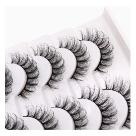 Veleasha Pestañas Postizas Con Rizos Dd Y Pestañas Postizas