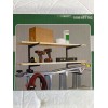 Everbilt Heavy-Duty Matte Black Wall Mounted 3-Tier Storage Rack, Heavy-Duty,