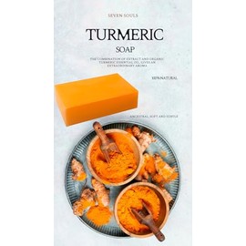 Seven Souls Turmeric All Natural Handmade Soap 4oz