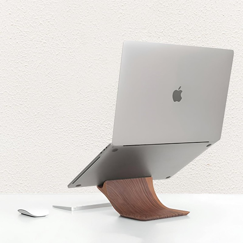 KASDON Laptop Stand, Laptop Stand, Ergonomic Design, Improves Posture, Relieves