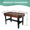 LATART 48 Inch Foosball Table, Football Arcade Soccer Game Table