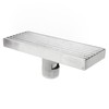 Linear Shower Drain Stainless Steel Odor Resistant Rectangular Floor Drain