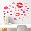 Pack 43 Pcs Kisses Stickers for Girls Boys Kids Adults