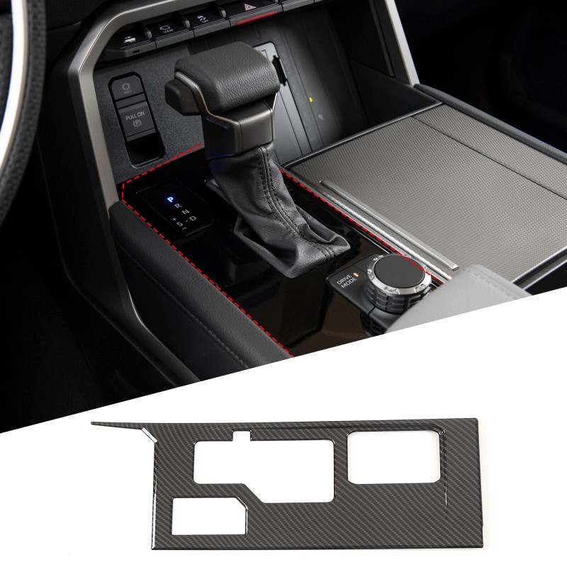 carmotion88 For Tundra Sequoia 2022-23 ABS Carbon Gear Shift Box