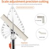Multi Angle Miter Shear Cutter Hand Tools,45-135 Degree Adjustable Angle