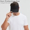 TOPTIE Sun Sports Visor Hat Plain Solid Cotton Visors Adjustable