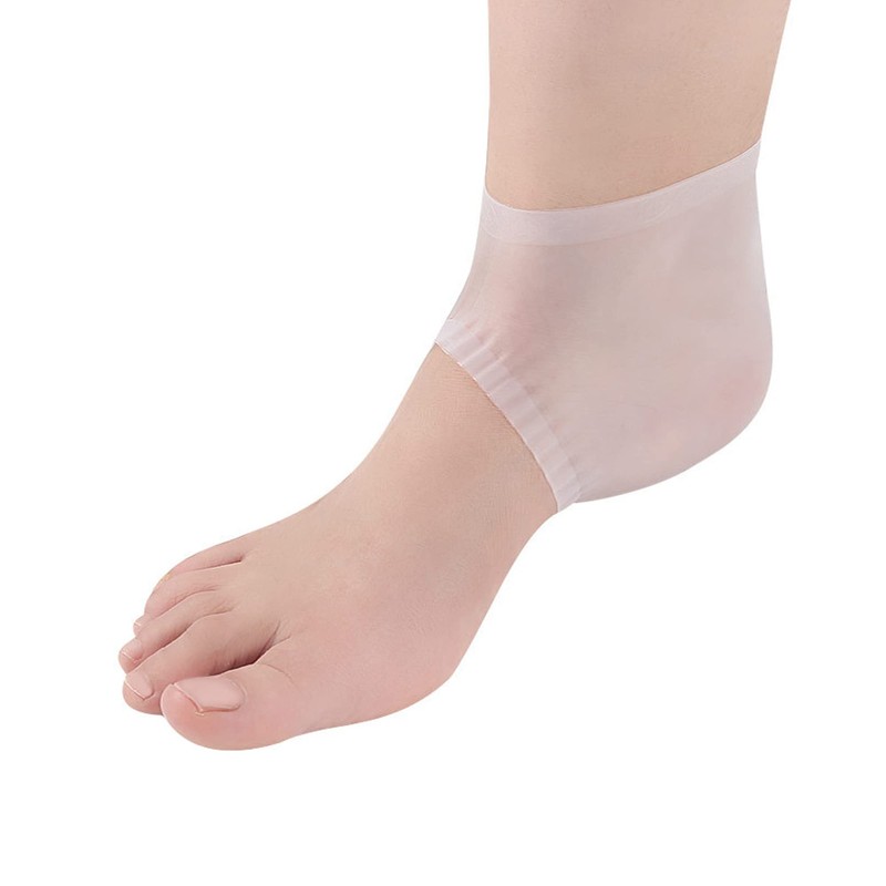 Heel Pads,Gel Heel Protector Silicone Pads, Breathable Heel Protector, Heel