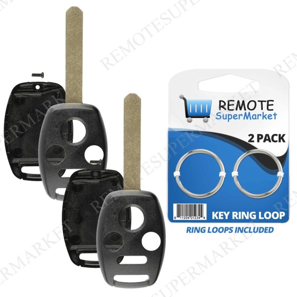 RemoteSuperMarket 2 Replacement for 2003-2007 Honda Accord Sedan Remote Car