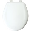 Round Closed Front Toilet Seat in Seafoam
