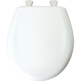 Round Closed Front Toilet Seat in Seafoam