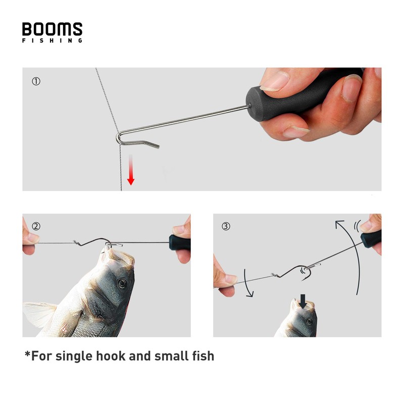 Booms Fishing R05 Dehooker, Balck 2pcs