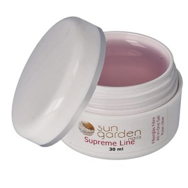 UV ALL IN ONE Fiberglas Gel ROSA 30 ml Supreme Line â Finishgel Aufbaugel Haftgel â Shine Top Coat UV/LED 1-Phasengel