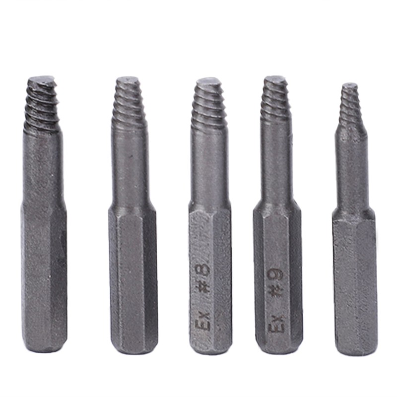 22Pcs Screw Extractor Set Damaged Broken Screw Removal Remover Tool