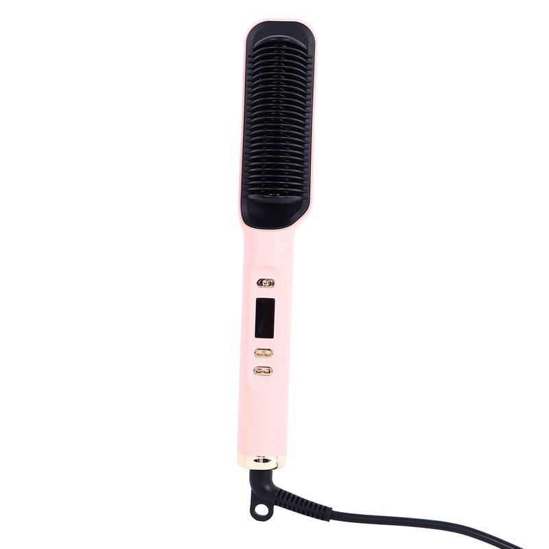 Straight Curly Hair Iron 2 Purpose Electric Curling Comb Negative