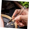 Gatuida 2pcs Stainless Steel Kitchen Pliers Set Flat and Tweezers