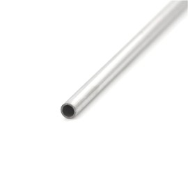 2pcs 304 Stainless Steel Straight Pipe Tubing OD 8mm x 6mm ID, Length 250mm Stainless Steel Capillary Tube
