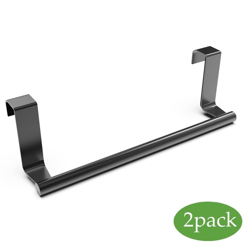 CIOBOAN Door Towel Holder Kitchen Towel Holder No Drilling Kitchen