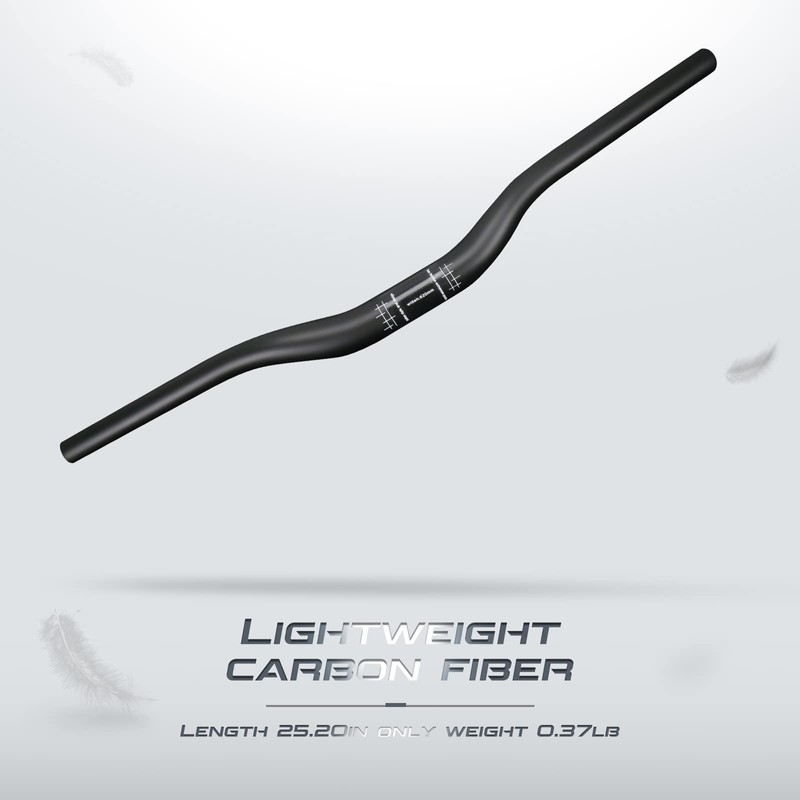 Alfa Pasca 31.8 Mountain Bike Handlebar 620/640/660/680/700/720/740/760mm Carbon Fiber MTB
