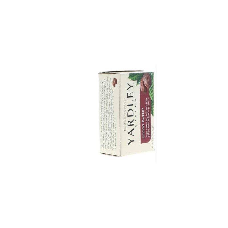 NEW Yardley London Soaps Perfume 4.0 oz Cocoa Butter Naturally