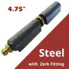 4.75 inch Steel Bullet Hinge with Zerk Grease Fitting and