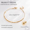 JoycuFF Morse Code Bracelets,Funny Birthday Gifts for Women Best Friend,