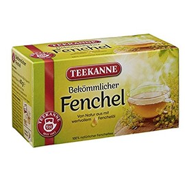TEEKANNE Fenchel (fennel) / 3x 20 tea bags / fresh + direct german-import